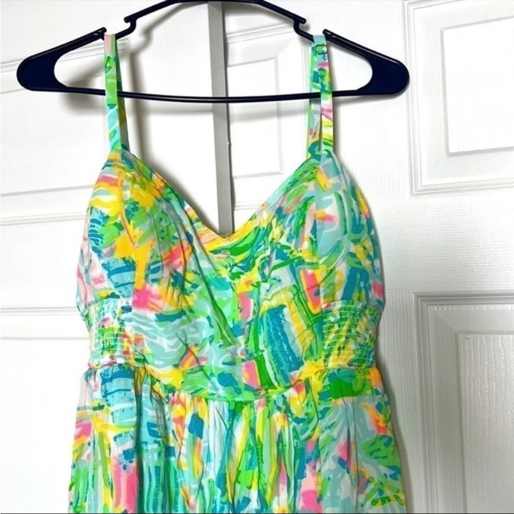 Lilly Pulitzer Christine Dress Sea Salt and Sand wore only once - Picture 2 of 2